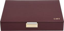 Stackers Cutie de bijuterii Classic Stackers, cu capac, bordo (76863)