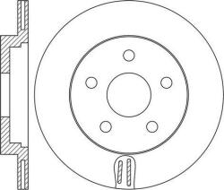 Delphi Frana disc Disc frana Delphi BG4779C (DELPHIBG4779C)