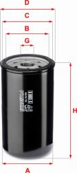 Sofima Filtru ulei Sofima S 1380 R (SOFIMAS1380R)