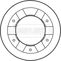 Delphi Frana disc Disc frana Delphi BG4285 - compatibil Mitsubishi (DELPHIBG4285)