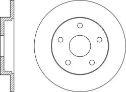 Textar Frana disc Disc frana Textar 92239003 (TEXTAR92239003)