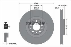Textar 92337905 - Disc frana Fata - stanga / dreapta - ALFA ROMEO GIULIA. STELVIO 2.0 - 2.2D - 2.9 10.15 - - Textar-92337905 (TEXTAR92337905)