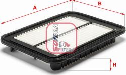 Sofima Filtru aer Sofima S 3468 A - compatibil Hyundai - Sofima-S 3468 A (SOFIMAS3468A)