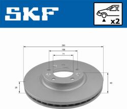 SKF Frana disc Disc frana SKF VKBD 80061 V2 (SKFVKBD80061V2)