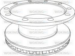 Textar Frana disc Disc frana Textar 93308800 (TEXTAR93308800)