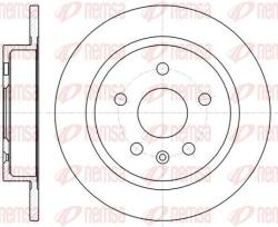 Ferodo Frana disc Disc frana Ferodo DDF1804C - compatibil Saab, Opel, Vauxhall, Chevrolet (FERODODDF1804C)