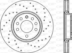 Zimmermann Frana disc Disc frana Zimmermann 430.1495. 20 - compatibil Saab, Opel, Vauxhall, Chevrolet (ZIMMERMANN430149520)