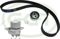 GGT Set curea distributie GGT KPA20028 - compatibil Peugeot, Audi, Citroën, Fiat (GGTKPA20028)