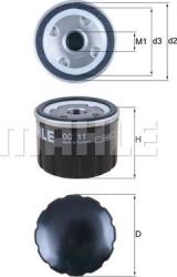 Mahle Filtru ulei Mahle OC 11 - compatibil Renault, Ducati, Gilera, Aprilia - MAHLE-OC 11 (MAHLEOC11)