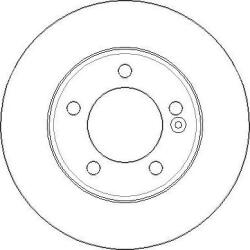 Delphi BG4321 - DISC FRANA - compatibil Nissan. Opel. Renault - Delphi-BG4321 (DELPHIBG4321)
