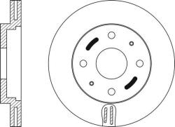 Delphi Frana disc Disc frana Delphi BG3501C (DELPHIBG3501C)