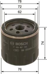 Bosch Filtru ulei Bosch F 026 407 143 (BOSCHF026407143)