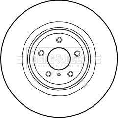 Ferodo Frana disc Disc frana Ferodo DDF2430C-1 (FERODODDF2430C1)