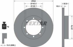 Textar Frana disc Disc frana Textar 92230803 (TEXTAR92230803)
