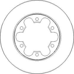 Delphi Frana disc Disc frana Delphi BG4680C (DELPHIBG4680C)