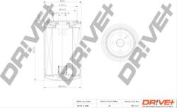 Dr! ve+ Filtru ulei Dr! ve+ DP1110.11. 0039 - compatibil Audi, Seat, Ford, Vw - Dr! ve+ (DRVEDP1110110039)