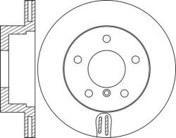 ATE Frana disc Disc frana ATE 24.0122-0238.1 (ATE24012202381)