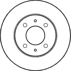 Delphi Frana disc Disc frana Delphi BG3749 (DELPHIBG3749)