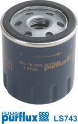 Purflux LS743 - FILTRU ULEI - compatibil Citroen. Fiat. Peugeot. Suzuki - Purflux-LS743 (PURFLUXLS743)