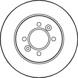 Ferodo Frana disc Disc frana Ferodo DDF362 - compatibil Renault (FERODODDF362)