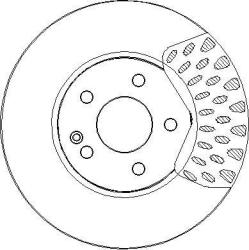 Bosch Frana disc Disc frana Bosch 0 986 479 D57 (BOSCH0986479D57)