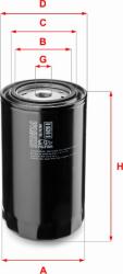 Sofima FILTRU ULEI - compatibil Nissan. Volvo. Vw. Renault - Sofima-S 0420 R (SOFIMAS0420R)