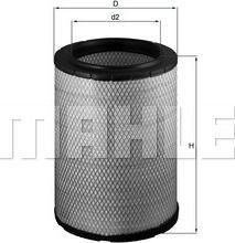Mahle Filtru aer Mahle LX 1600 (MAHLELX1600)