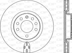 Ferodo Frana disc Disc frana Ferodo DDF1512 - compatibil Fiat (FERODODDF1512)