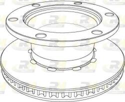 Ferodo Frana disc Disc frana Ferodo FCR219A - compatibil Renault (FERODOFCR219A)