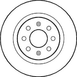 Delphi Frana disc Disc frana Delphi BG3945 (DELPHIBG3945)