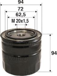 Valeo Filtru ulei Valeo 586026 - compatibil Renault, Volvo, Vauxhall, Jeep (VALEO586026)