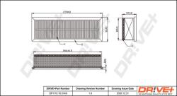 Dr! ve+ Filtru aer Dr! ve+ DP1110.10. 0149 - compatibil Fiat, Ford, Alfa, Lancia - Dr! ve+ (DRVEDP1110100149)