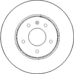 Bosch 0 986 479 267 - DISC FRANA - compatibil Chevrolet. Opel - BOSCH-0 986 479 267 (BOSCH0986479267)