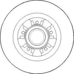 SKF Frana disc Disc frana SKF VKBD 1018 (SKFVKBD1018)