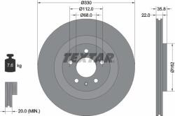 Textar Frana disc Disc frana Textar 92238305 (TEXTAR92238305)