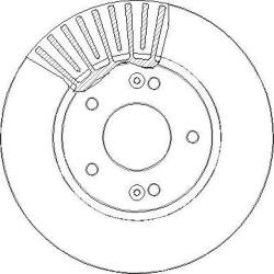 Ferodo Frana disc Disc frana Ferodo DDF2187C (FERODODDF2187C)