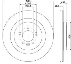Delphi Frana disc Disc frana Delphi BG9126C (DELPHIBG9126C)