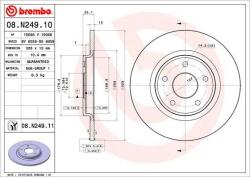 Delphi Frana disc Disc frana Delphi BG4829C (DELPHIBG4829C)
