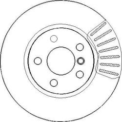 Delphi Frana disc Disc frana Delphi BG4777C (DELPHIBG4777C)