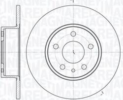 Textar 92046903 - Disc frana spate - stanga / dreapta - fara pivot de fixare a rotii ALFA ROMEO 147. 156. 164. FIAT BRAVO II. STILO. LANCIA DELTA I. DELTA III. L - Textar-92046903 (TEXTAR92046903)