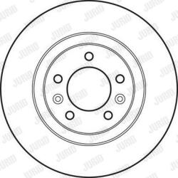 Delphi Frana disc Disc frana Delphi BG4748C - compatibil Peugeot (DELPHIBG4748C)