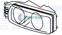 Loro Faruri, piese componente Far, Insertie Loro 663-1106L-LD-EM - compatibil Iveco (LORO6631106LLDEM)