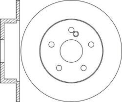 Delphi Frana disc Disc frana Delphi BG4153C (DELPHIBG4153C)
