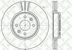 Renault Frana disc Disc frana Renault 402066818R - compatibil Renault, Dacia (RENAULT402066818R)