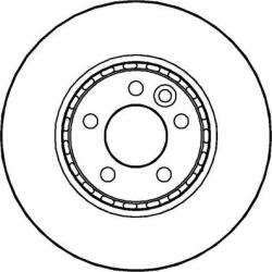 Delphi Frana disc Disc frana Delphi BG3503 (DELPHIBG3503)