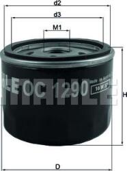 Mahle Filtru ulei Mahle OC 1290 (MAHLEOC1290)
