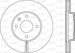 Delphi Frana disc Disc frana Delphi BG4671C - compatibil Chevrolet (DELPHIBG4671C)