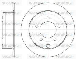 Ferodo Frana disc Disc frana Ferodo DDF1762C - compatibil Dodge, Jeep, Mitsubishi, Chrysler (FERODODDF1762C)