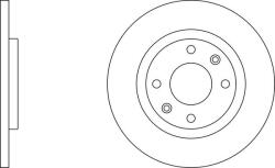 Ferodo Frana disc Disc frana Ferodo DDF1000C (FERODODDF1000C)