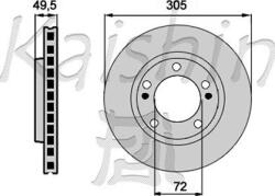 Delphi Frana disc Disc frana Delphi BG3768 (DELPHIBG3768)